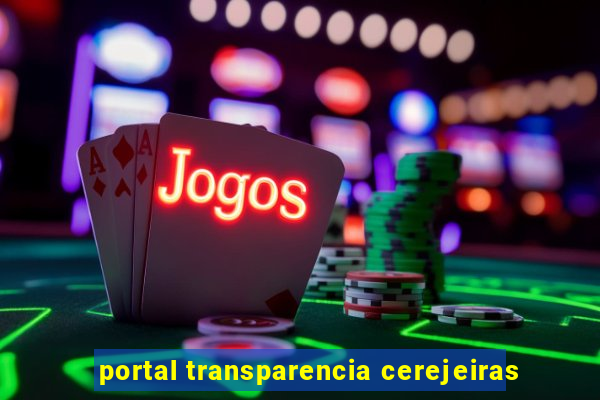 portal transparencia cerejeiras